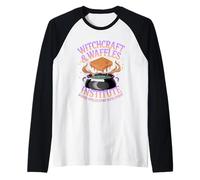 Witchcraft and Waffles Institute Spells Come with Syrup Raglan Baseball Tee