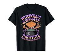 Witchcraft and Waffles Institute Spells Come with Syrup T-Shirt