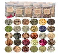 Witchcraft Herbal Kit, 30 Dried Herbs and Dried Flowers for Witch Altar Supplies, Wiccan Rituals, Pagan Magic, Apothecary Herbs, Spiritual Healing, Witchcraft Supplies