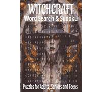 Witchcraft inspired/themed word search and Sudoku book.: Book is 6 X 9 inches, 220 pages with 55 word search Puzzles and 55 Sudoku puzzles. Word ... search puzzle words hidden horizontally, F/B