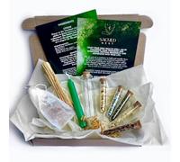 Witchcraft Wealth & Prosperity Spell Jar Kit | Complete DIY Set with Glass Jar, Spell Candle, Crystals, and Herbs for Wiccan, Pagan, and Witchcraft Rituals | Ideal Witchy Gift & Witch Starter Kit
