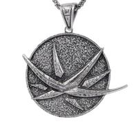 Witcher Necklace Medallion - Wolf School Hunter 60cm Chain Pendant, Medieval Fantasy Amulet for Witcher Cosplay Costume, RPG Gaming Jewelry Gift for Men Women (Yennefer's Star)