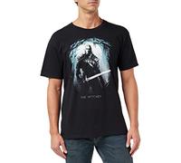 Witcher Silhouette Adults Black T-Shirt - Small [video game] [video game]