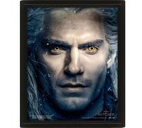 Witcher The 3D Lenticular Poster (Intertwined Design) 25cm x 20cm x 1.3cm in Box Frame - Official Merchandise