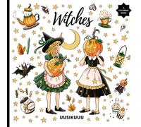 Witches A Coloring Book: A Witch Themed Halloween Coloring Book for Adults and Kids