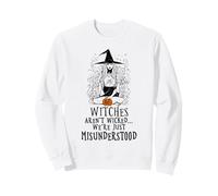 Witches Aren't Wicked Boho Witch Aesthetic Fantasy Art Sweatshirt