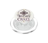 Witches Be Crazy Witch Knot Halloween 1692 Salem PopSockets PopGrip for MagSafe