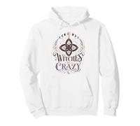 Witches Be Crazy Witch Knot Halloween 1692 Salem Pullover Hoodie