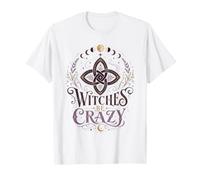 Witches Be Crazy Witch Knot Halloween 1692 Salem T-Shirt