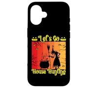 Witches Beautiful Witch Halloween Lets Go House Hunting Case for iPhone 16