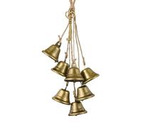 Witches Bells Wind Chime for Garden Witch Bells Hanging Wind Chimes for Home Protection Magic Windchimes Pendant Wiccan Windchime Gift Witchcraft Winds Bell for Porch Garden Window Decoration
