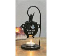 Witches Brew Black Hanging Cauldron Oil Burner Wax Burner Tealight Candle Holder Aromatherapy Ornament Home Décor, Bedroom, Spooky, Living Room, Gift Ideas For Witchcraft, Witchy, Wizardry, Halloween