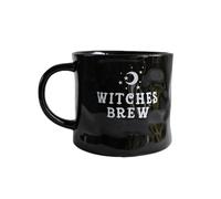Witches Brew Cauldron Stoneware Mug Halloween Wizard Magic Jar Ceramic Mug Decorative Ornament Pumpkin Ghost Afternoon Tea Breakfast Milk Cup for Halloween