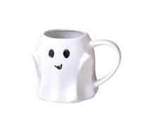 Witches Brew Cauldron Stoneware Mug Halloween Wizard Magic Jar Ceramic Mug Decorative Ornament Pumpkin Ghost Afternoon Tea Breakfast Milk Cup for Halloween