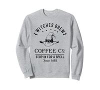 Witches Brew Coffee Co halloween stop for a spell since 1692 Sweatshirt