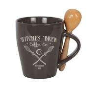 Witches Brew Coffee Co. Mug and Spoon Set