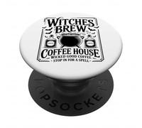 Witches Brew Coffee House Stop In Spell PopSockets Adhesive PopGrip