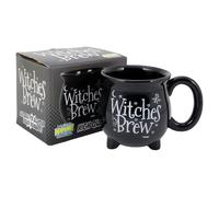 Witches Brew Mug - Witch Cauldron Cup Christmas Birthday Present and Gift Boxed