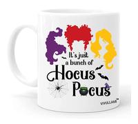 Witches Brew Mug - Witch Mug Coffee Cup Beautiful Mugs Witchy Spooky Vibes Personalized Accent Witches Brew for Women Vintage Halloween Tea Cups Woman Wiccan Ceramic Glam Gift (Hocus Pocus)