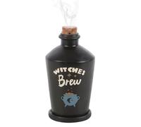 Witches Brew Potion Bottle Incense Cone Burner - Creates an Enchanting Ambiance
