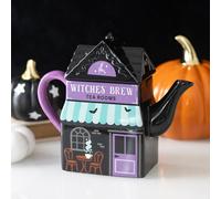 Witches' Brew Tea Room Teapot Ceramic 1000ml Halloween Autumn Gift