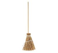 Witches Broom, Halloween Decor, Miniature Broom Props, Lightweight Natural Material, Handcrafted Design for Theater Performance, Holiday, Gathering, Stage Show, Masquerade, 6.5x3x0.8cm