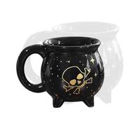 Witches Broth Cauldron Cup, Fun Coffee Cup, Halloween Themed Party Decoration, Storage of Drinks and Candies, Beautiful and Practical, Suitable for Kitchens, Cafes, Bars