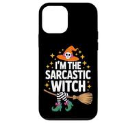 Witches Club I'm The Sarcastic Witch Halloween Humor Case for iPhone 12 mini