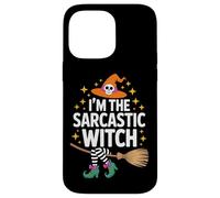 Witches Club I'm The Sarcastic Witch Halloween Humor Case for iPhone 14 Pro Max