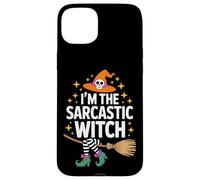 Witches Club I'm The Sarcastic Witch Halloween Humor Case for iPhone 15 Plus