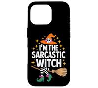 Witches Club I'm The Sarcastic Witch Halloween Humor Case for iPhone 16 Pro