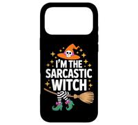 Witches Club I'm The Sarcastic Witch Halloween Humor Case for iPhone 17 Pro Max