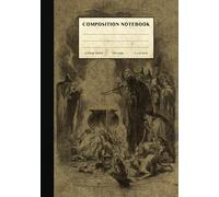 Witches Composition Notebook: College Ruled Paper Journal for Home School College or Work. Gift for Students & Teachers. Vintage Style Witches Brew Hardcover