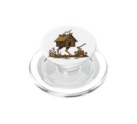 Witches Folklore Cabin Dark Art PopSockets PopGrip for MagSafe
