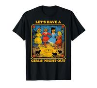 Witches Girls' Night Out Funny Vintage Wiccan Pagan Women T-Shirt