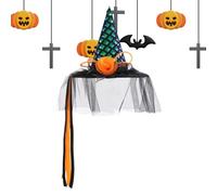Witches Hats for Women,Halloween Wide Brim Witch Hat - Dress up Party Supplies Headwear Caps Costume for Adult Kids Outdoor Yard Bar Indoor Home