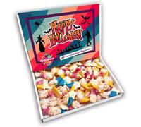 Witches Heads Halloween Sweet Gift Box Hamper (RETRO HALLOWEEN FRONT)