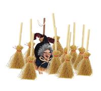 Witches - Mini Halloween Straw Craft Decoration | for Kitchen Garden Miniature Doll House Party Decor