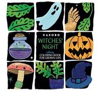Witches' Night Calming Coloring Book: A Relaxing Coloring Book for the Wicked