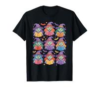 Witches Reading Books Halloween Funny Cute Teens Kids T-Shirt