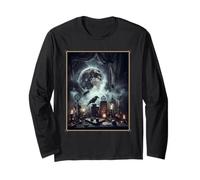 Witches Table Dark Academia Witchcraft Witch Aesthetic Long Sleeve T-Shirt