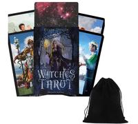 Witches Tarot Cards Deck Esoteric Telling Ellen Dugan Llewellyn With Bag