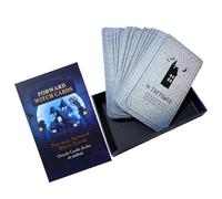 Witches Tarot Deck, Witch Oracle Cards, Divination Game With Mystical Theme, Suitable For Family, Fate Helper, Deck Easy Use for Entertainment Board Night Spiritual Practice Occult Gathering All Skill