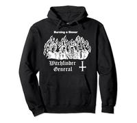 Witchfinder General Burning A Sinner Pullover Hoodie