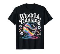 Witchful Thinking Crystal Ball Halloween Vibes T-Shirt