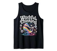 Witchful Thinking Crystal Ball Halloween Vibes Tank Top