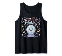 Witchful Thinking Crystal Ball Halloween Vibes Tank Top