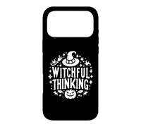Witchful Thinking Funny Halloween Witch Design Case for iPhone 17 Pro Max