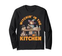 Witchin in The Kitchen - Halloween Cooking Long Sleeve T-Shirt