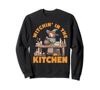 Witchin In The Kitchen - Halloween Cooking Sweatshirt